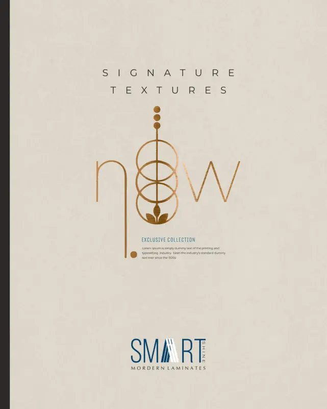 Smart Shine · Signature Textures catalogue cover